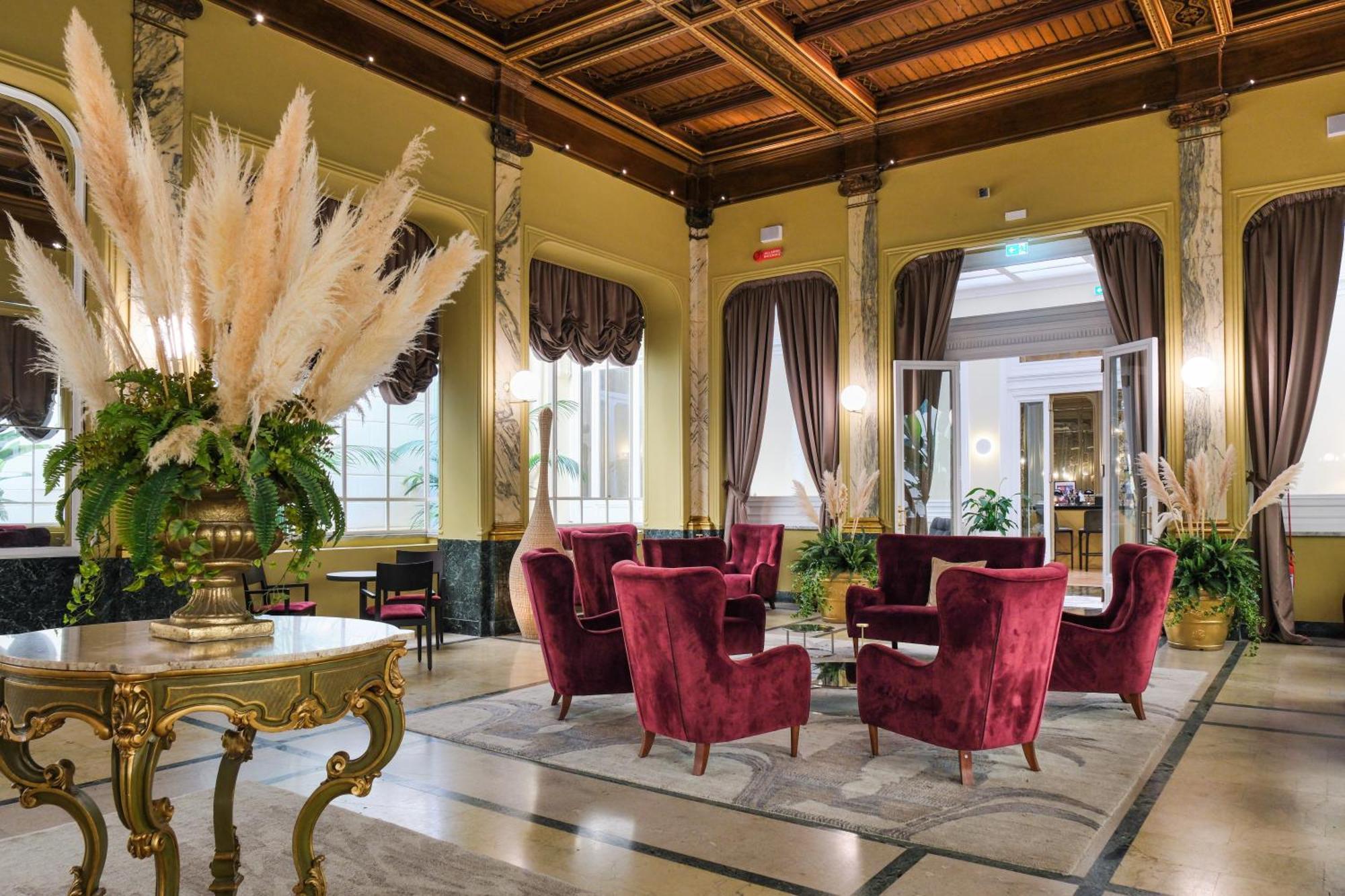 Grand Hotel Et Des Palmes Palermo Ngoại thất bức ảnh The lobby of the hotel