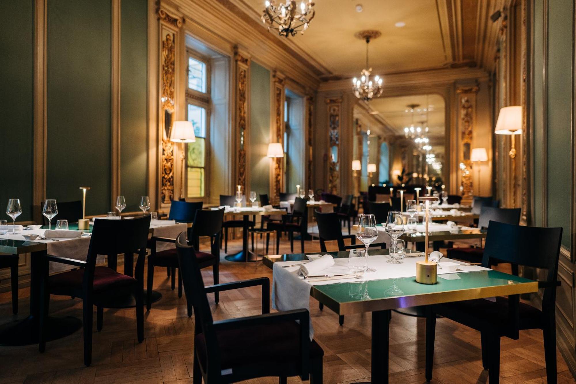Grand Hotel Et Des Palmes Palermo Ngoại thất bức ảnh Restaurant AOC